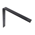 Carinya 300 x 300mm Black Angle Bracket