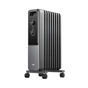 DREO Oil-filled Radiator 153 2000W 9-fin Oil-filled Heater Grey
