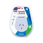 Jackson Outbound Slim USB-A And C Travel Adaptor - USA