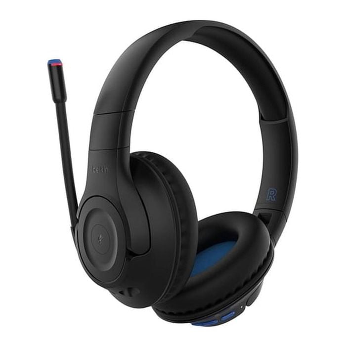 Belkin SoundForm Over-the-ear Stereo Headset - Black [AUD006BTBLK]