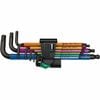 Wera Multicolour Hex-Plus Ball End Metric L-Key Clip Set
