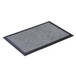 Axton 60 X 40 cm Grey Polypropylene Mat