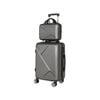 Wanderlite 12" 20" Luggage Set Suitcase TSA Dark Grey