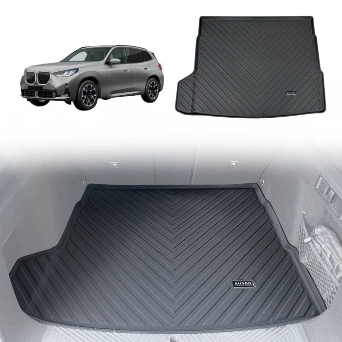 AUSGO Boot Liner for BMW X3 G45 Series 2024-Onwards Cargo Trunk Mat Boot Mat