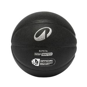 Decathlon - Size 7 Basketball Grip Match Bt500X - Black/Silver - One Size