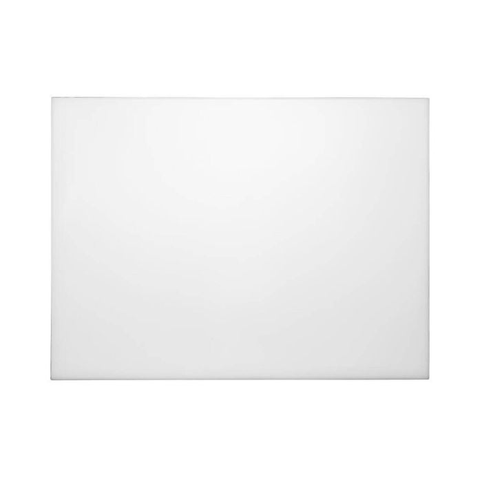 Hygiplas High Density Chopping Board White 600x450x12mm Commercial Kitchen Bakery Dairy Food Safety Hdpe