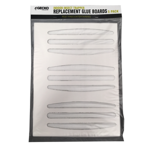 Gecko Sticky Glue Insect Trapper Glue Boards - 5 Pack