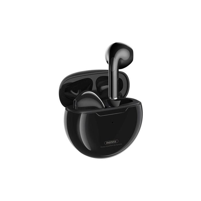 Wireless Bluetooth Earbuds Remax Tws-50i Ergonomic Design Smart Touch Black