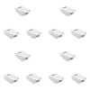 12PK Boxsweden 19.5cm Crystal Undershelf Fridge Drawer Large - White
