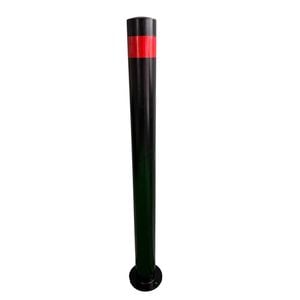 Builders Edge 900mm Black Safety Bollard