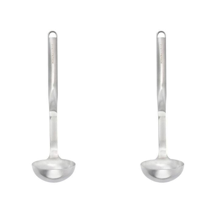 2PK KitchenAid Cooking Ladle 31cm Stainless Steel - Silver