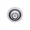 Clark 90 x 50mm Stainless Steel Short Waste Basket