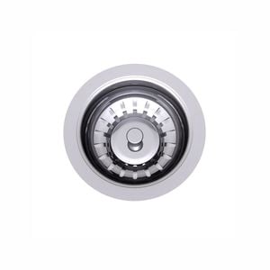Clark 90 x 50mm Stainless Steel Short Waste Basket