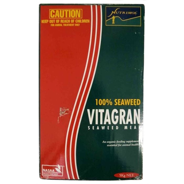 Nutrimol Vitagran Seaweed Meal Animal Stockfeed Vitamin Supplement 5kg