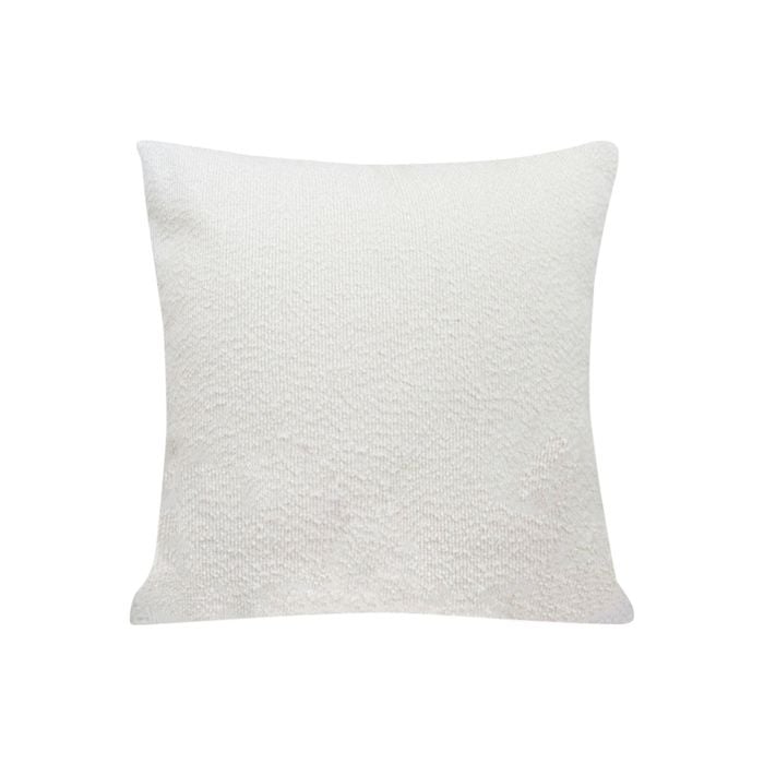 SOGA 50cm White Throw Pillow – Premium Polyester Fiber