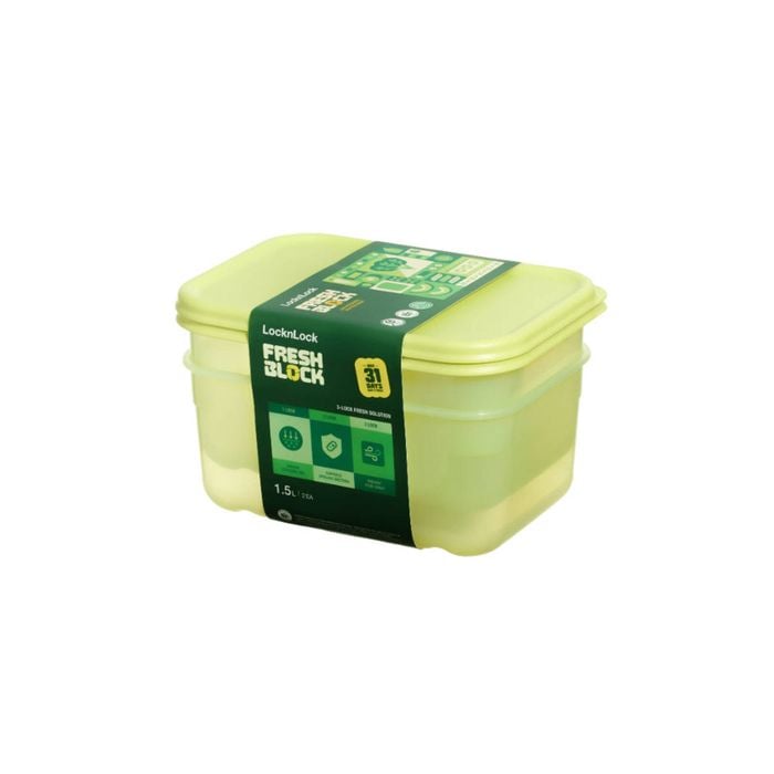 Locknlock Fresh Block 2 Piece Set 1.5l
