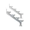 Galintel 4 Tread Heavy Duty Galvanised Steel Stair Stringer - 2 Pack