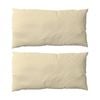 2x 2pc The Lighthouse Washed Cotton Standard Bedding Pillowcases Yellow