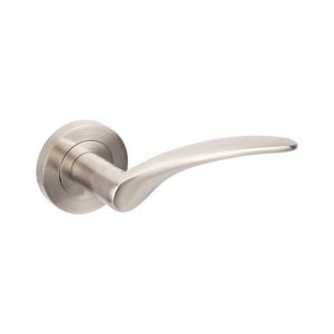 Zanda 65mm Brushed Nickel Apollo Dummy Set Left Handed