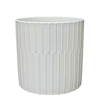 Northcote Pottery 17 x 17cm White Bodhi Cylinder Ceramic Indoor Pot