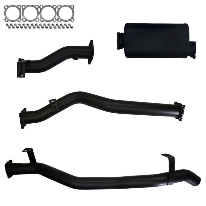 Ignite Exhausts Dpf Back For Toyota Landcruiser 79 Series V8 Dual Cab 3" With Muffler 409 Stainless Steel