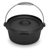 Fissman Cast Iron Dutch Oven Pan w/ Two Side Handles and Hanger 25 x 10cm