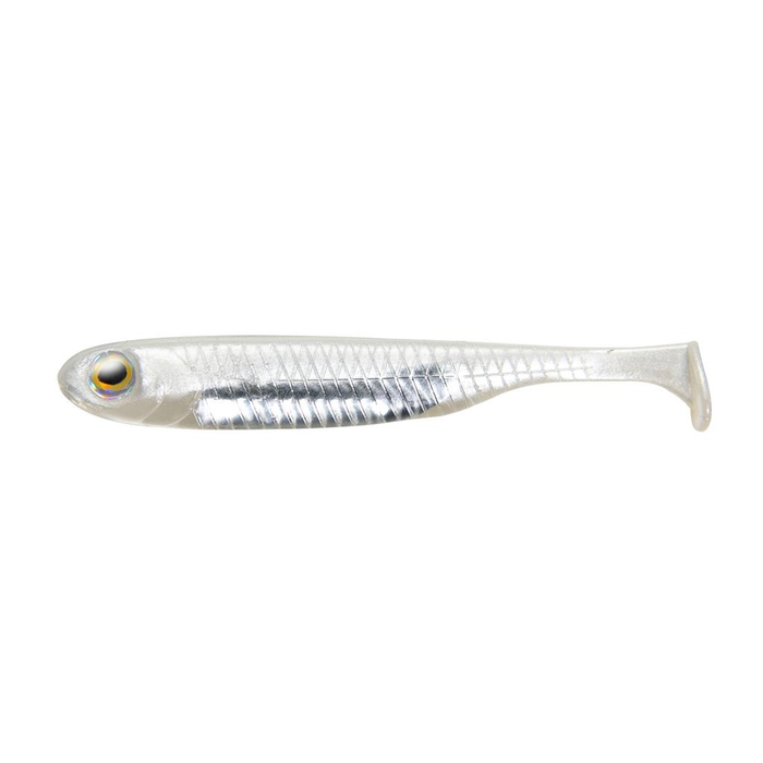 Fish Arrow Flash J Shad 1" SW Soft Plastic Fishing Lure 109 Glow / Silver