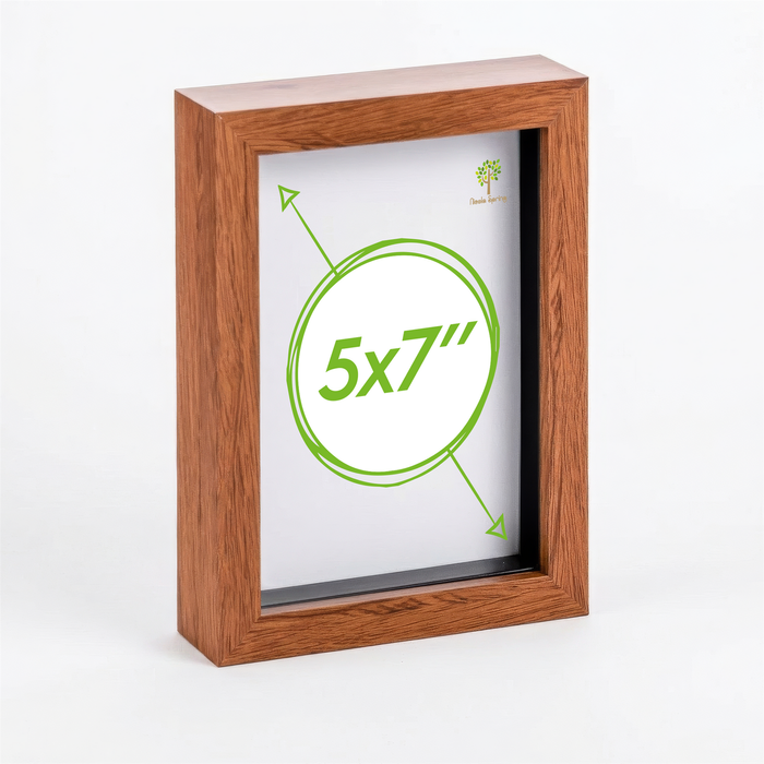 Nicola Spring Shadow Box Frame - 5 X 7"