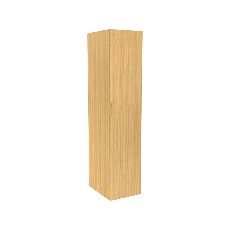 Lugna 2048 x 450 x 580mm Sand Double Hanging Right Hinged Door Storage Cabinet