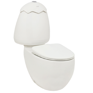 Johnson Suisse Egg Junior White Lid Close Coupled Suite