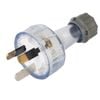 Deta 10Amp Plug Top - Clear