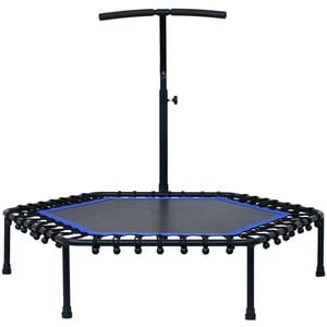 ADVWIN 50" Rebounder Mini Trampoline Australia with Adjustable Handle Bar