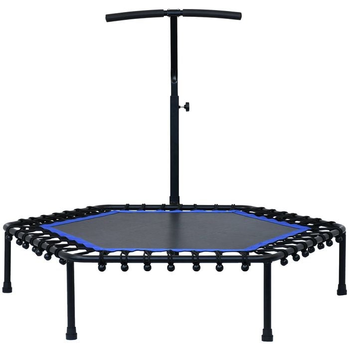 ADVWIN 50" Rebounder Mini Trampoline Australia with Adjustable Handle Bar