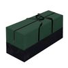Catzon 122X38X51CM Christmas Storage Bag Waterproof Multipurpose Bag-DarkGreenBlack