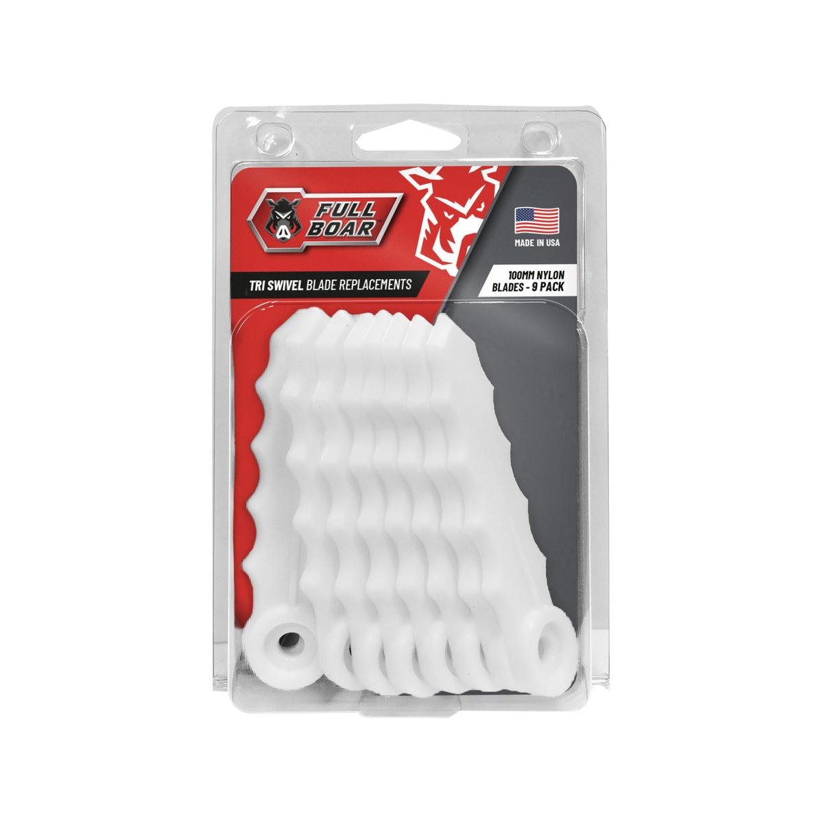Full Boar 9 x 100mm Nylon Blade Replacement Kit Bunnings Australia