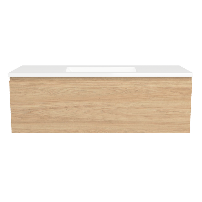 New England Joinery 1200mm Slim Regal Top Wall Hung Vanity