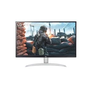 Lg 27up600k-w 27" 4k Uhd Ips Monitor – 3840x2160 Resolution, 400 Nits Brightness, 1.07b Colors