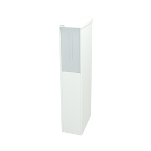 Sandleford 110cm White Matte Burwood Parcel Letterbox