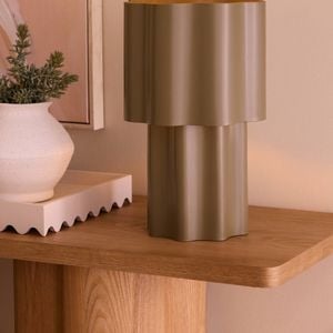 Amalfi Ronnie Table Lamp Green 23x23x36cm