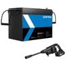 Gentrax 12v 200ah Lithium Battery + 40v High Pressure Washer