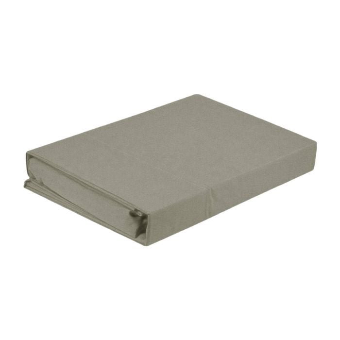 Artex Microfibre Sheet Set Single Taupe