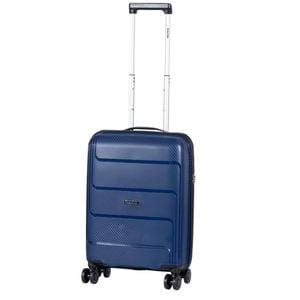 Delphin Verona Hardside Carry-on Spinner Suitcase - 55cm - Blue