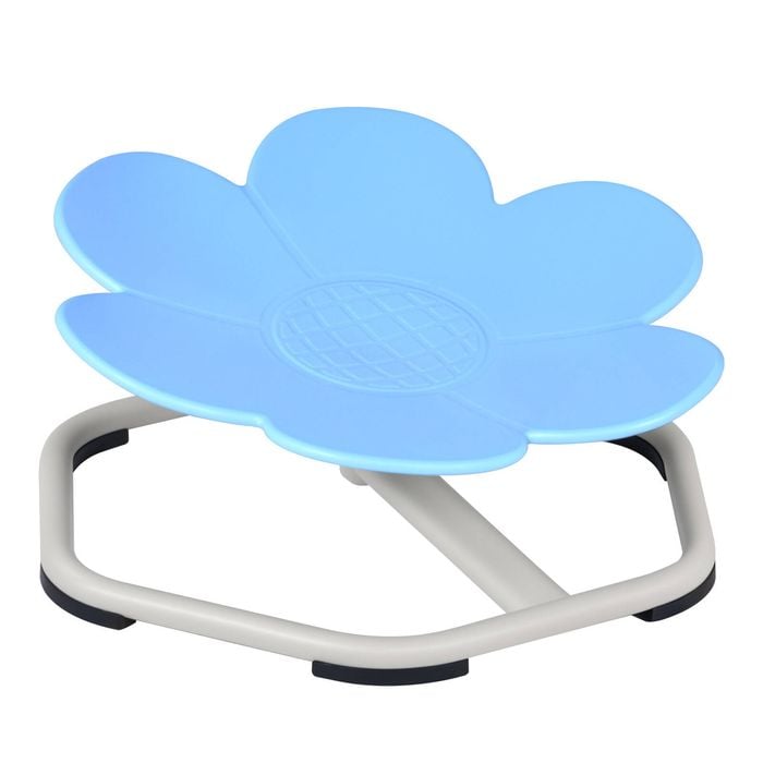 Ufurniture Kids Sensory Swivel Chair Petal 360° Spinning Chair Blue