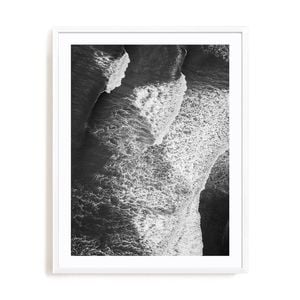 Artey | From Above 7 - Framed Print - White Frame - 90 x 115cm