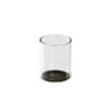 Ben David Eden Glass Tumbler Drinkware One Size - Charcoal