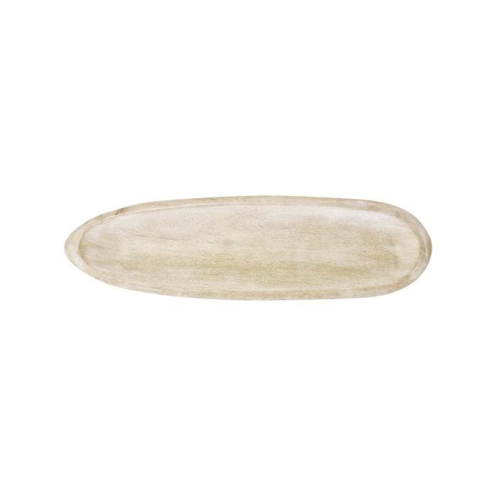 J.elliot Home Brooks 45x13cm Acacia Wood Serving Tray - Whitewash