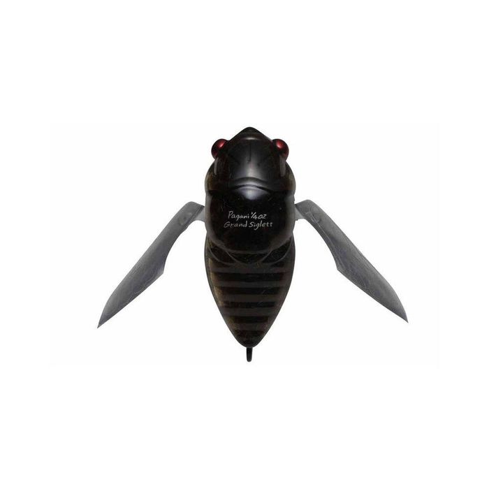 Megabass Grand Siglett 42.5mm Cicada Topwater Surface Fishing Lure FF Smoke
