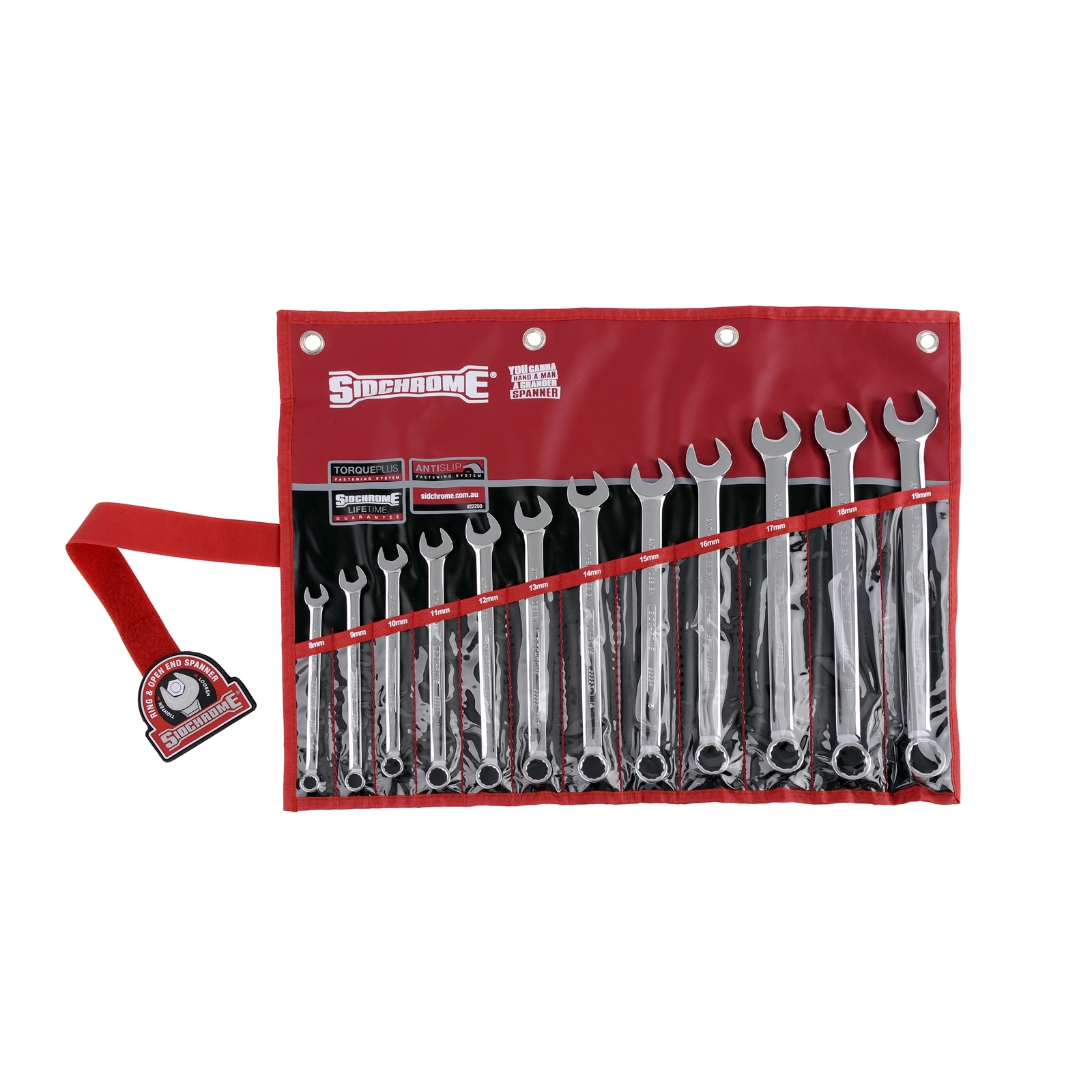 Sidchrome 12 Piece Combination Spanner Set product image