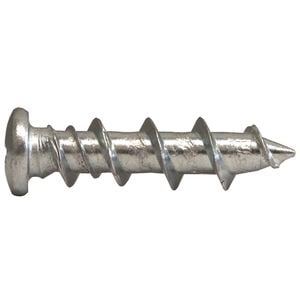Macsim 6.3 x 50mm Zinc Plated Square Anchor Screw Wall Grab - 50 Pack