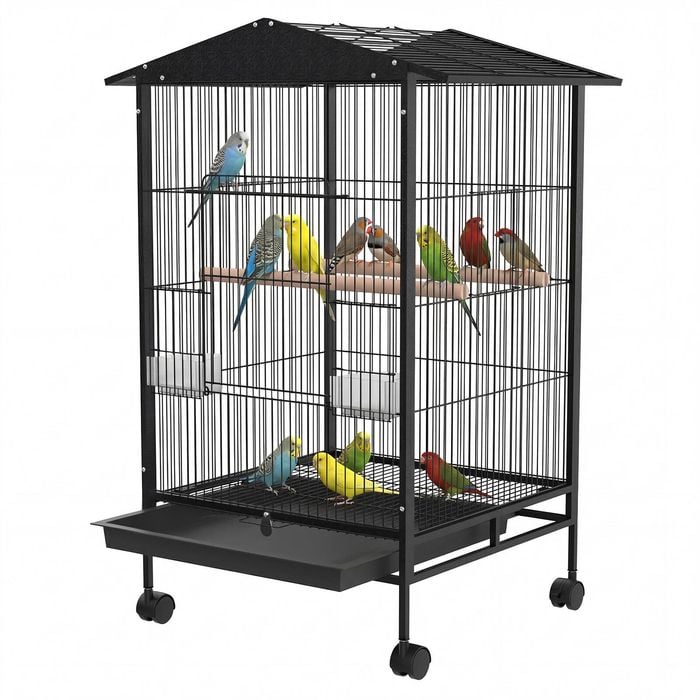 Advwin 85CM Bird Cage Parrot Aviary